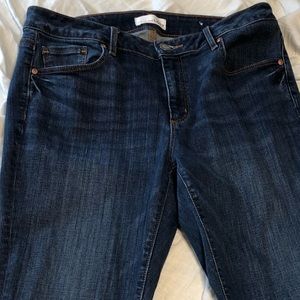 Loft Straight Leg Curvy Jeans